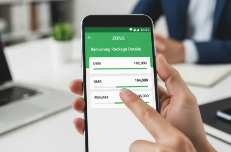 How to Check Zong Remaining Package