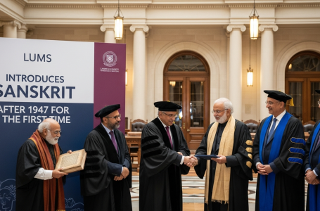 Sanskrit Returns to Pakistan After Partition LUMS Revives a Lost Classical Legacy