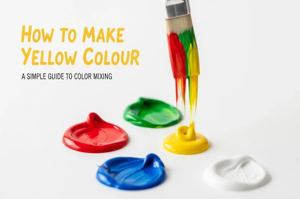 how to make yellow colour