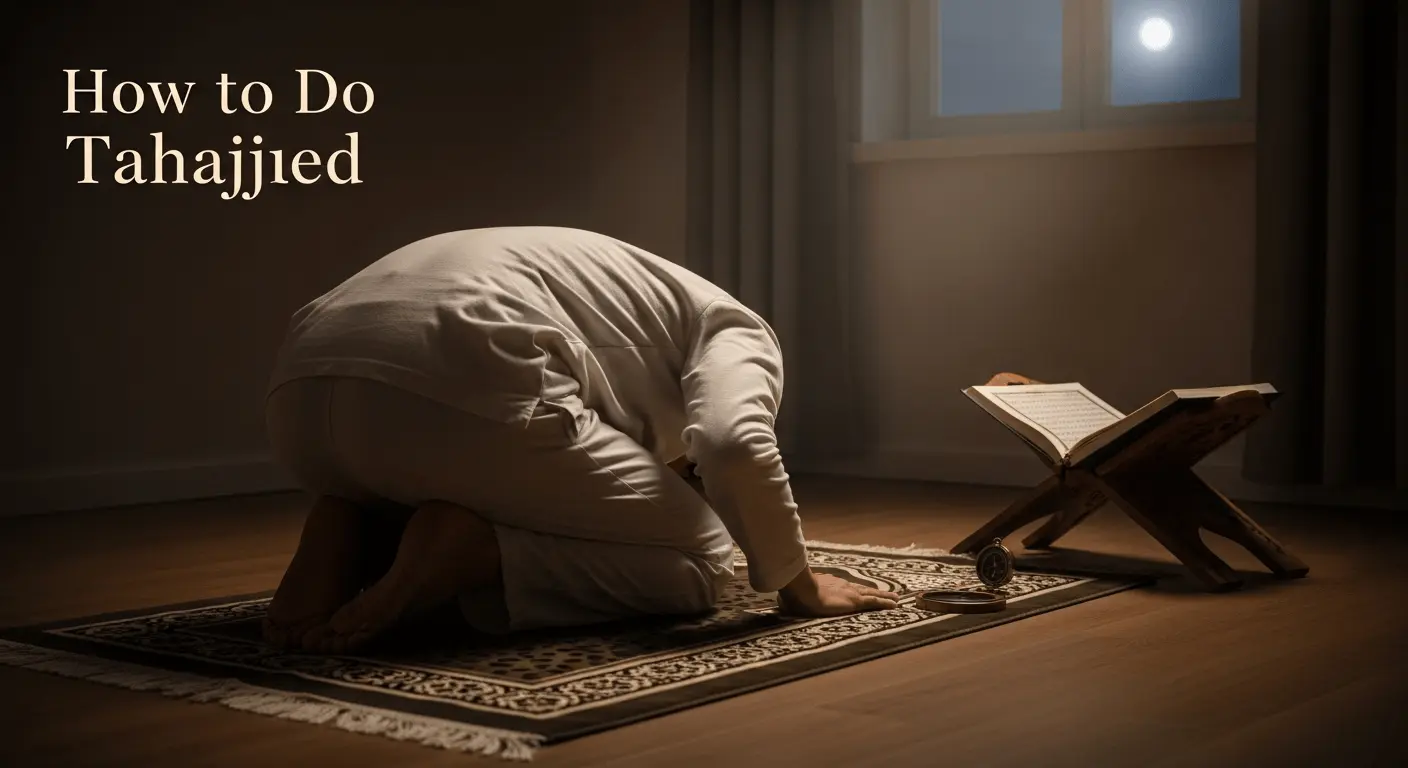 How to offer Tahajjud: A Step-by-Step Guide to Night Prayer