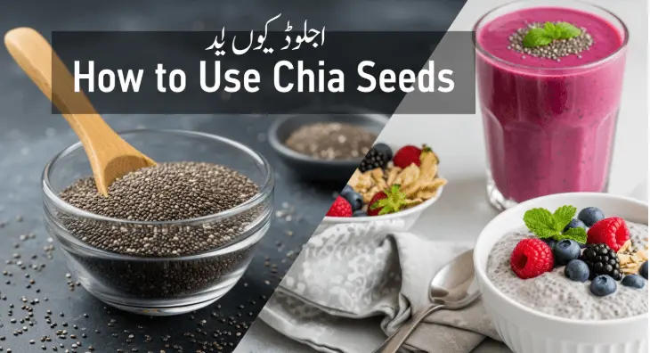 How to Use Chia Seeds in Urdu – Complete Guide with Benefits & Easy Methods