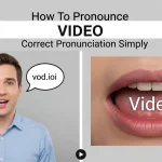How To Pronounce Video