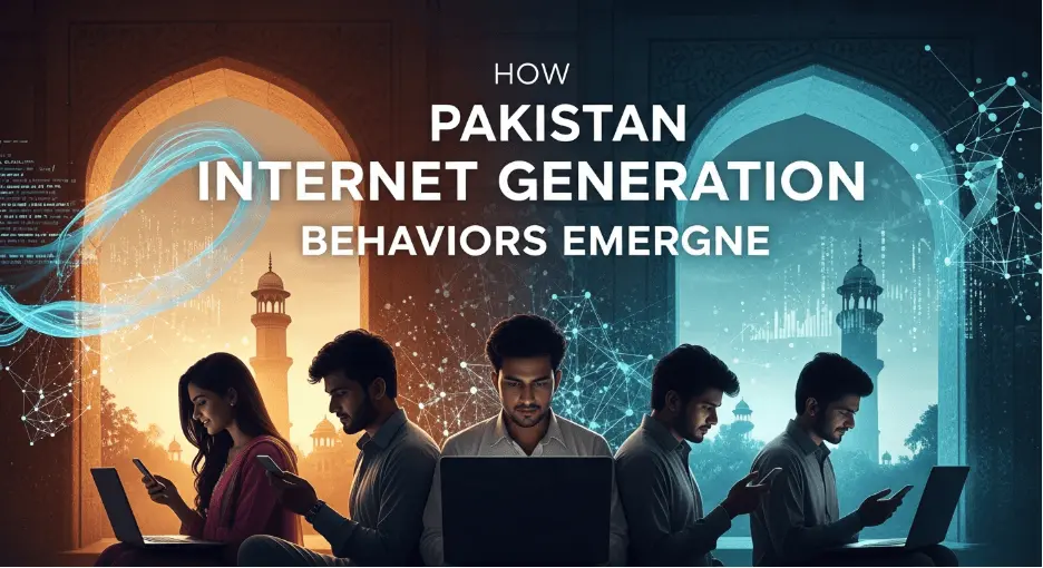 How Pakistan Internet Generation Behaviors Emerge