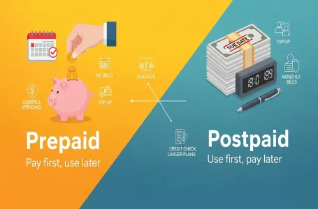 what is prepaid and postpaid