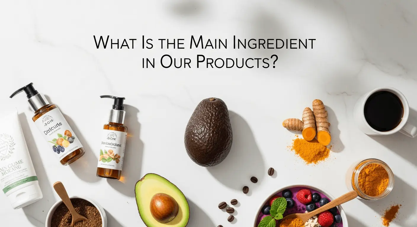 What Is the Main Ingredient in Our Products? A Clear Guide for Consumers