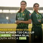 Pakistan women T20 call-up Saira Jabeen Humna Bilal