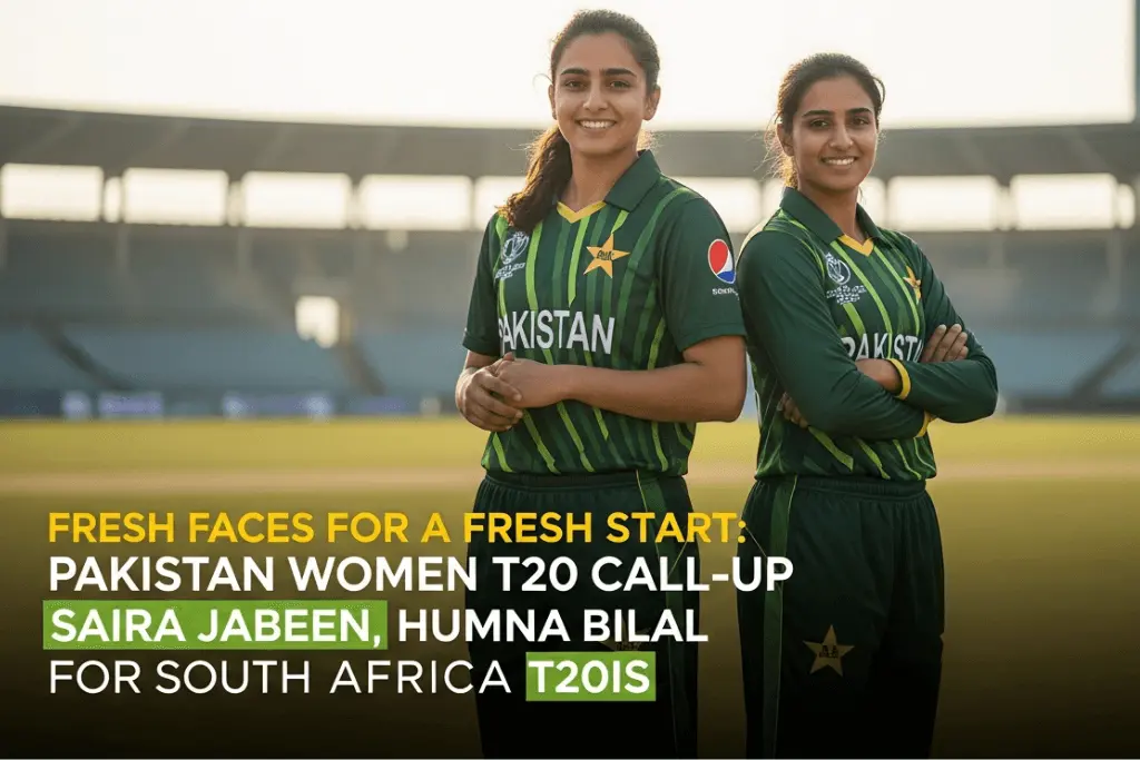 Fresh Faces for a Fresh Start: Pakistan Women T20 Call-Up Saira Jabeen, Humna Bilal for South Africa T20Is