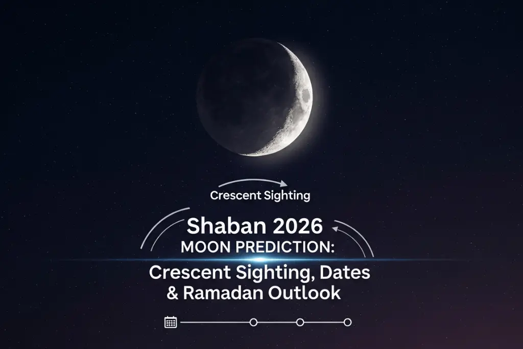 Shaban 2026 Moon Prediction