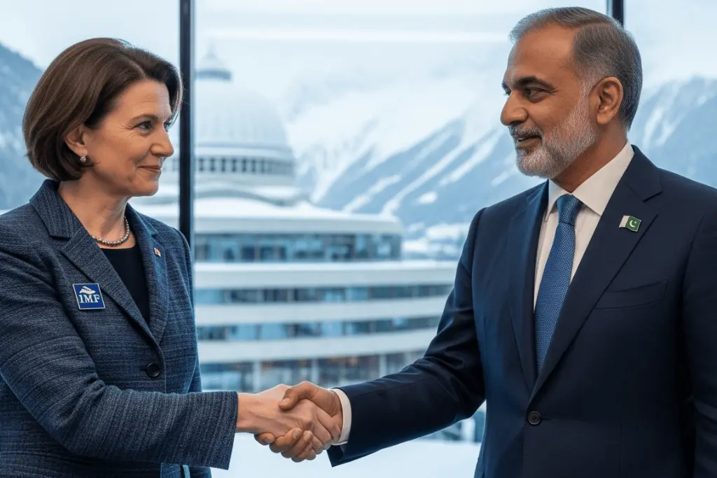 IMF Praises Pakistan Economic Reforms, Calls Leadership Visionary at Davos