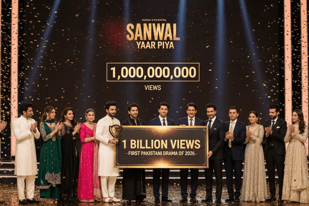 Sanwal Yaar Piya Makes History as First Pakistani Drama of 2026 to Hit 1 Billion Views