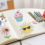 Learn Drawing Ideas for Girls with cute, easy, and creative sketches, perfect for beginners and imaginative individuals who love art.