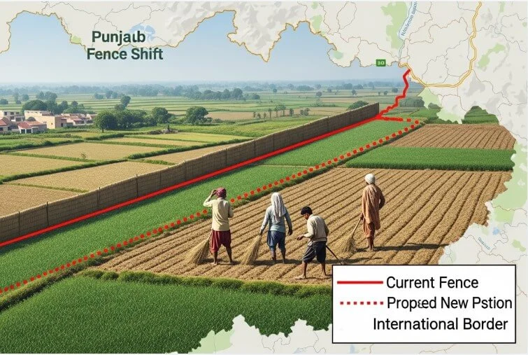 Punjab Border Fence Shift Explained: Why Farmers Want the Fence Moved Closer to Pakistan