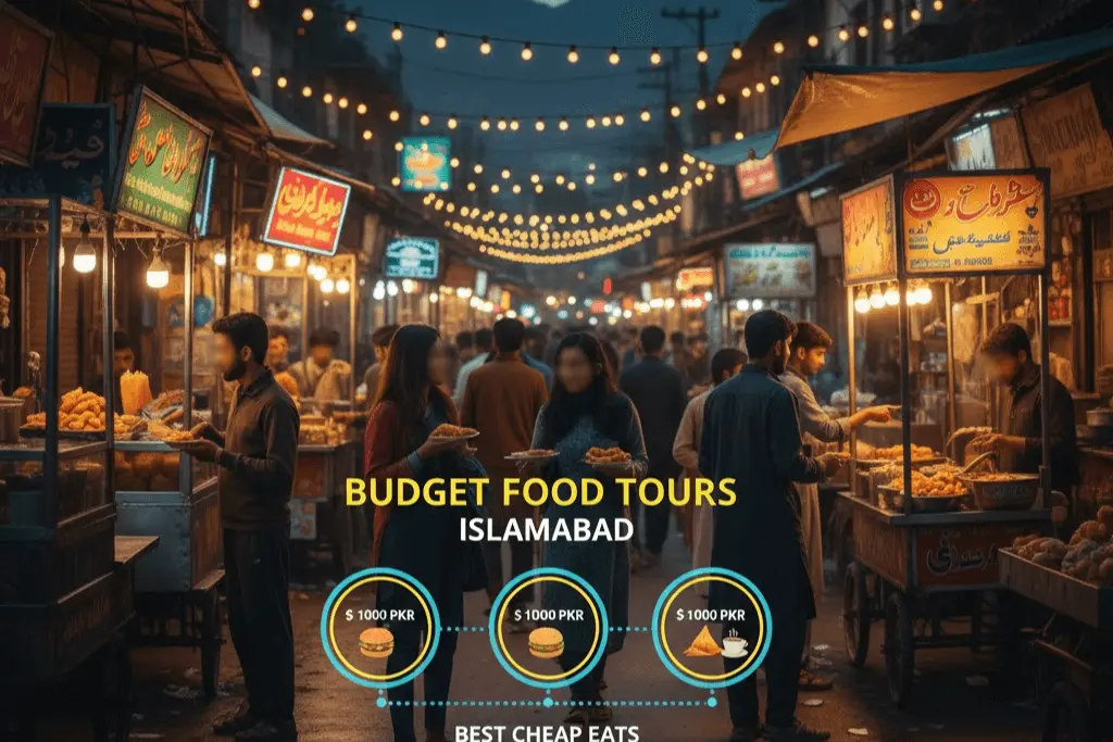 Budget Food Tours in Islamabad