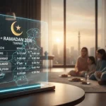 1st Ramadan 2026 Pakistan