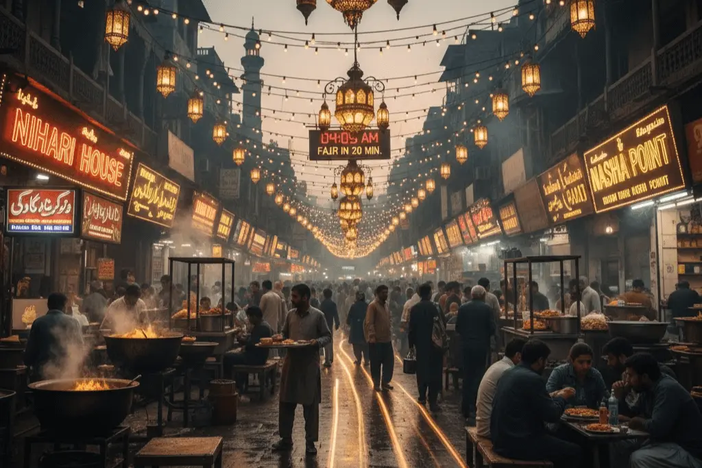 Top Sehri Spots in Lahore That Stay Packed Till Fajr