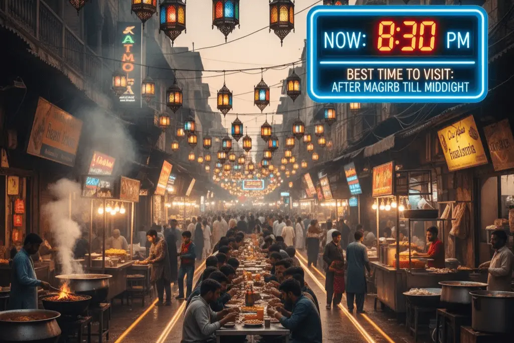 Best Time to Visit Hussainabad Food Street Karachi