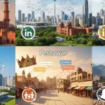 Pakistani cities as social media apps