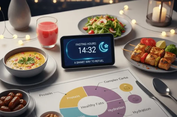Healthy Iftar Meal Plan Based on Fasting Hours: A Smart Way to Refuel