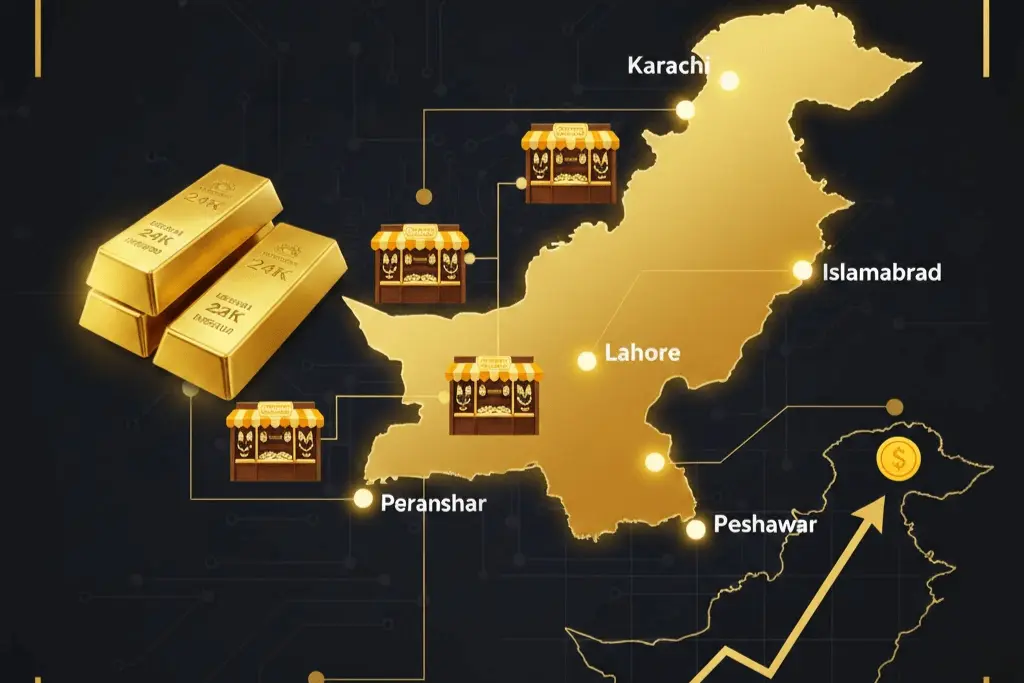 Gold Price Today in Pakistan — 22K & 24K Rates in Major Cities