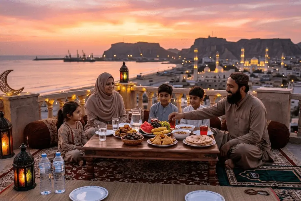 Sehr & Iftar Timing in Gwadar for Ramadan 2026