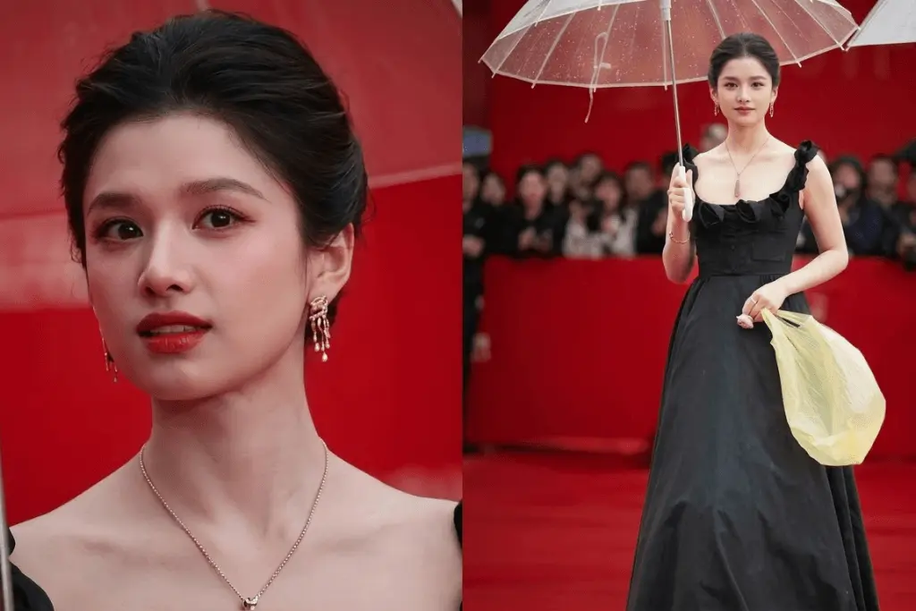 Chinese Star Zhang Jingyi Breaks the Internet with Plastic Bag at Red Carpet Event