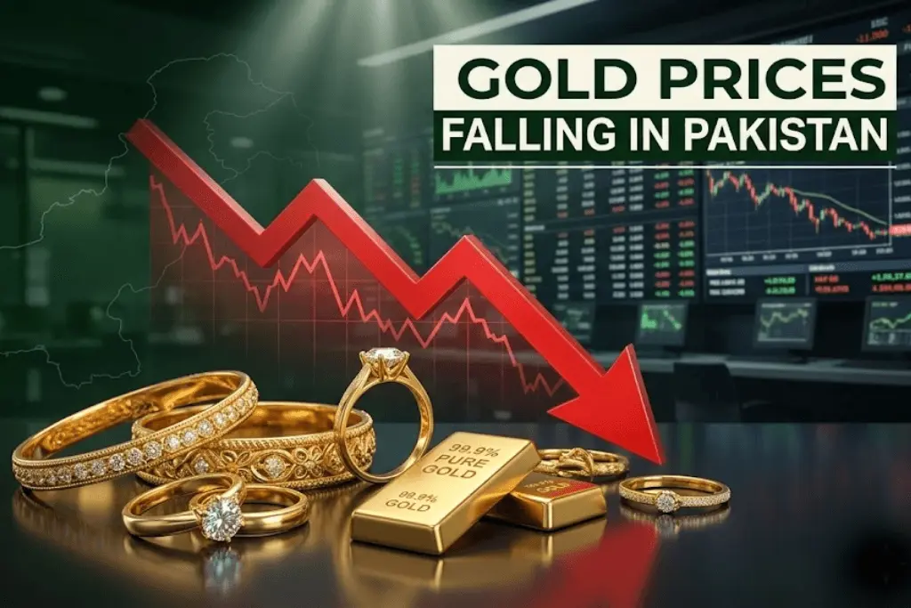 Gold Market Update: Why Prices Are Falling in Pakistan Today