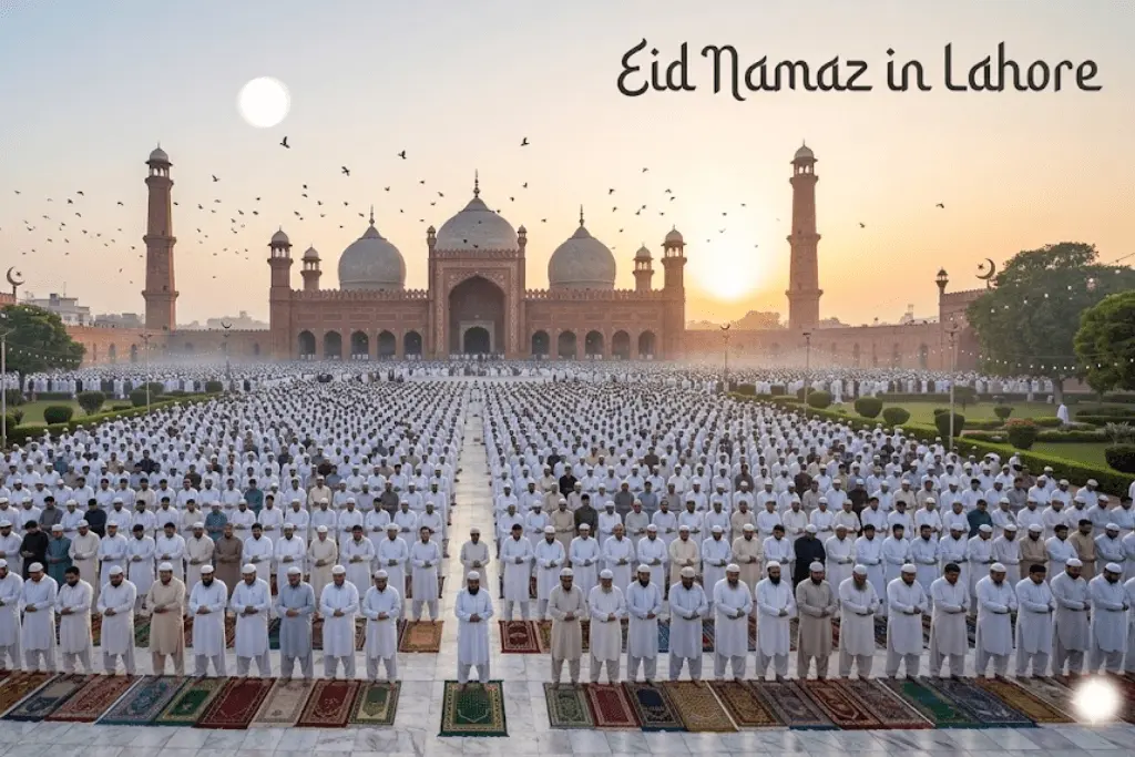 Eid Namaz in Lahore – Exact Time & Locations (2026 Guide)