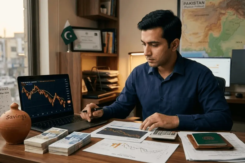 How to invest or save money during economic uncertainty in Pakistan?