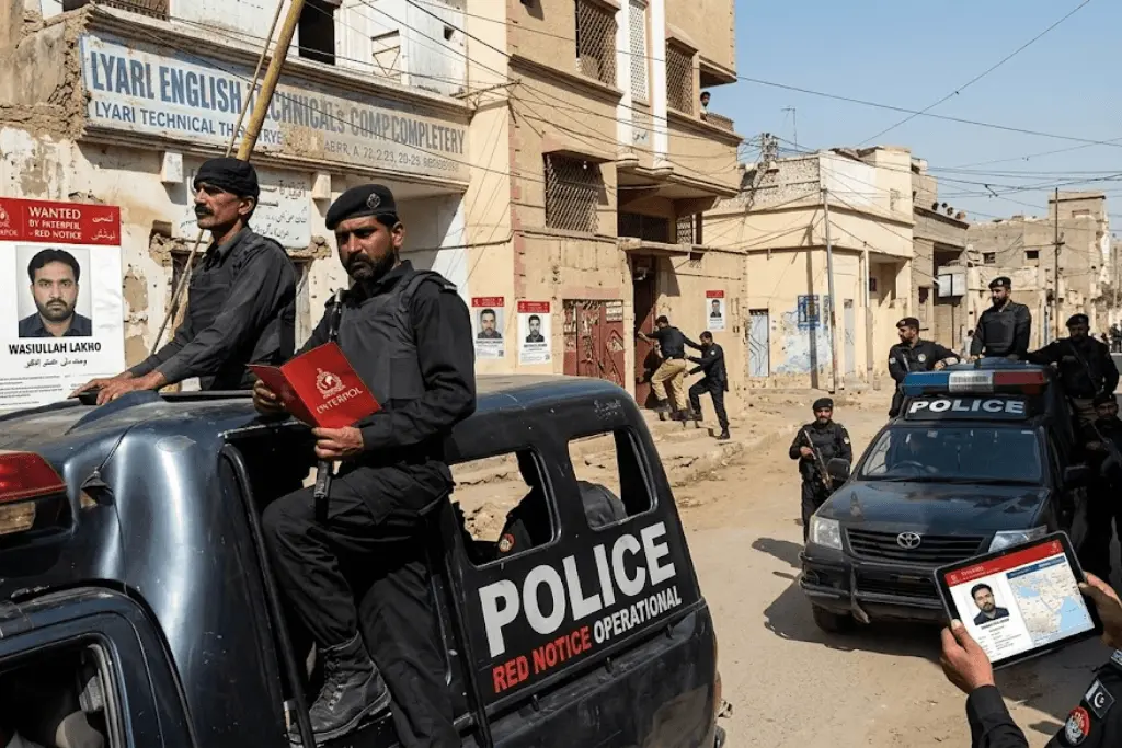 Interpol Just Issued a Red Notice for Lyari’s Most Wanted: Is Wasiullah Lakho Finally About to be Caught?