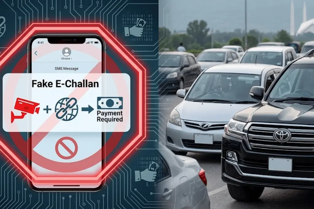 Fake E-Challan Alert in Islamabad: Do Not Click This SMS Link! How to Identify the New Traffic Police Scam Reported This Morning