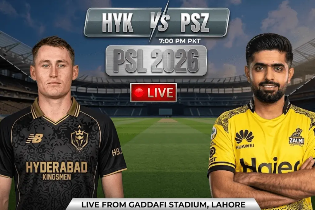 PSL 2026 clash: Peshawar Zalmi choose to bowl first against Hyderabad Kings in Karachi showdown