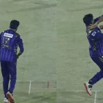 Usman Tariq bowling action