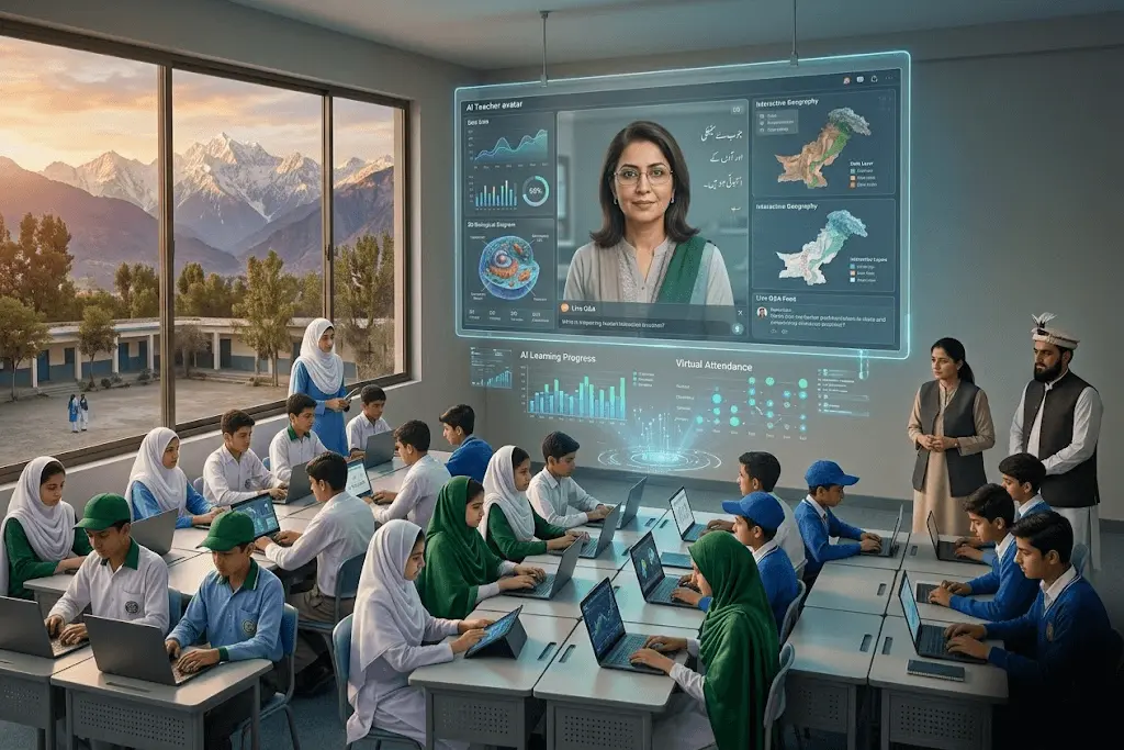 KP Leads Pakistan’s Education Transformation with AI and Virtual Learning
