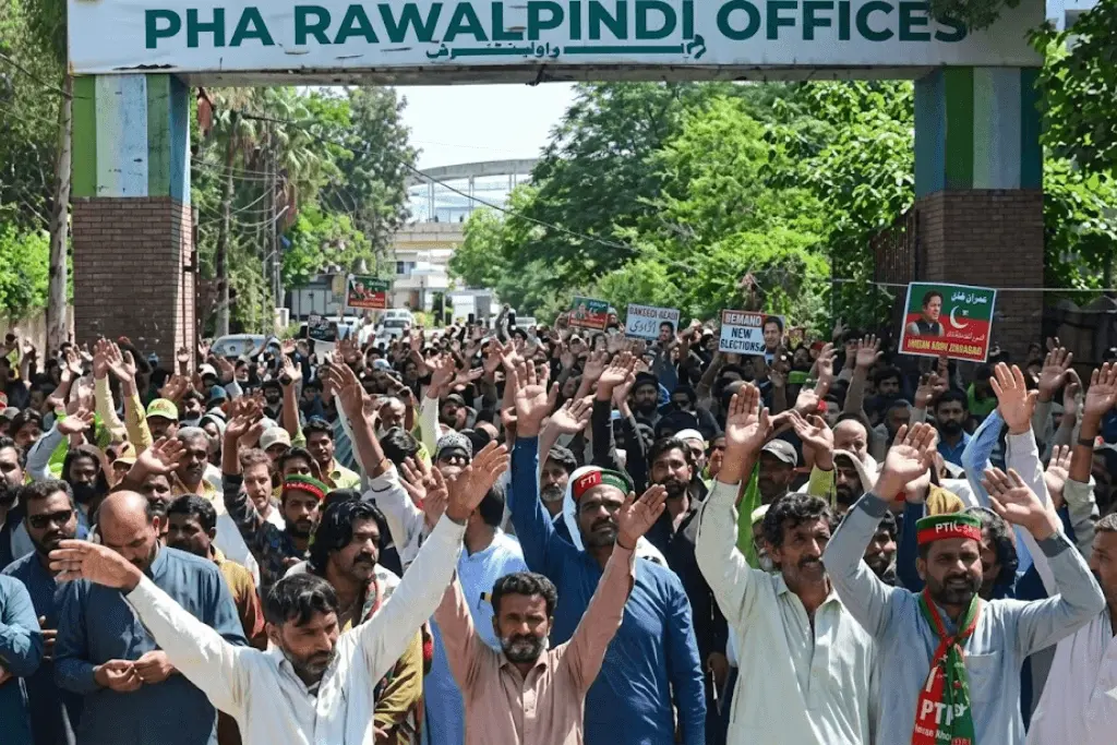 RWMC Daily-Wage Workers’ Protest Outside Rawalpindi Press Club