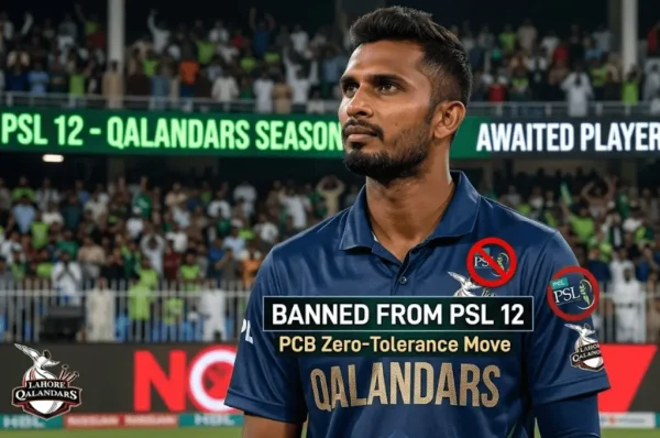 Dasun Shanaka PSL ban