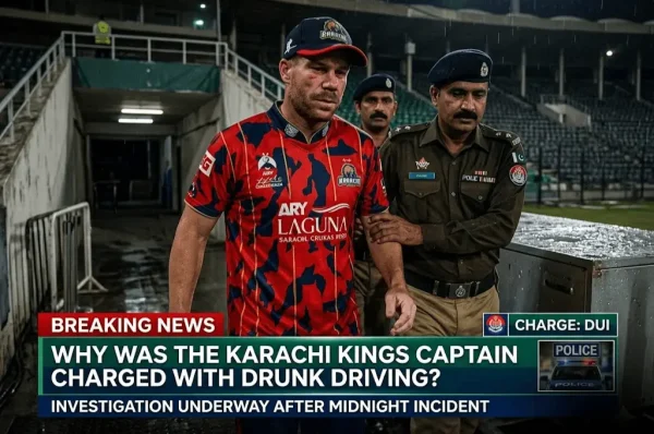 David Warner Drunk Driving 2026
