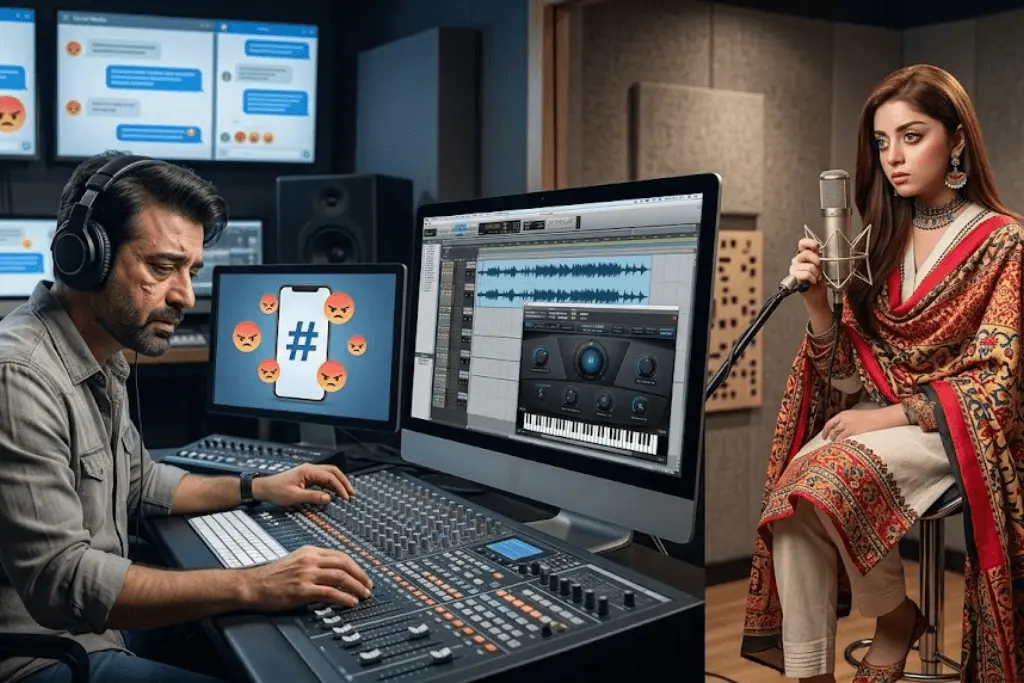 Alizeh Shah vs. Zoha Waseem “Auto-Tune” Feud Explodes Online – Why the Rehearsal Clip of Majboor is Trending in Pakistan 