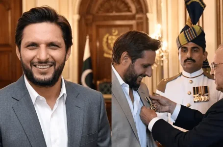 Shahid Afridi award Hilal-e-Imtiaz