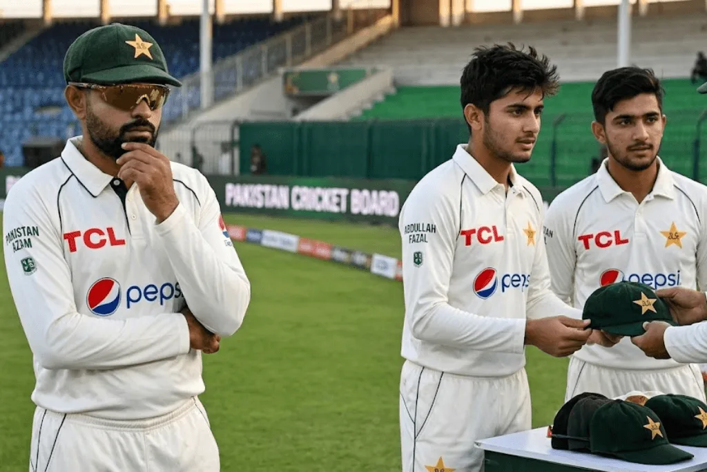 Pakistan Test debutants