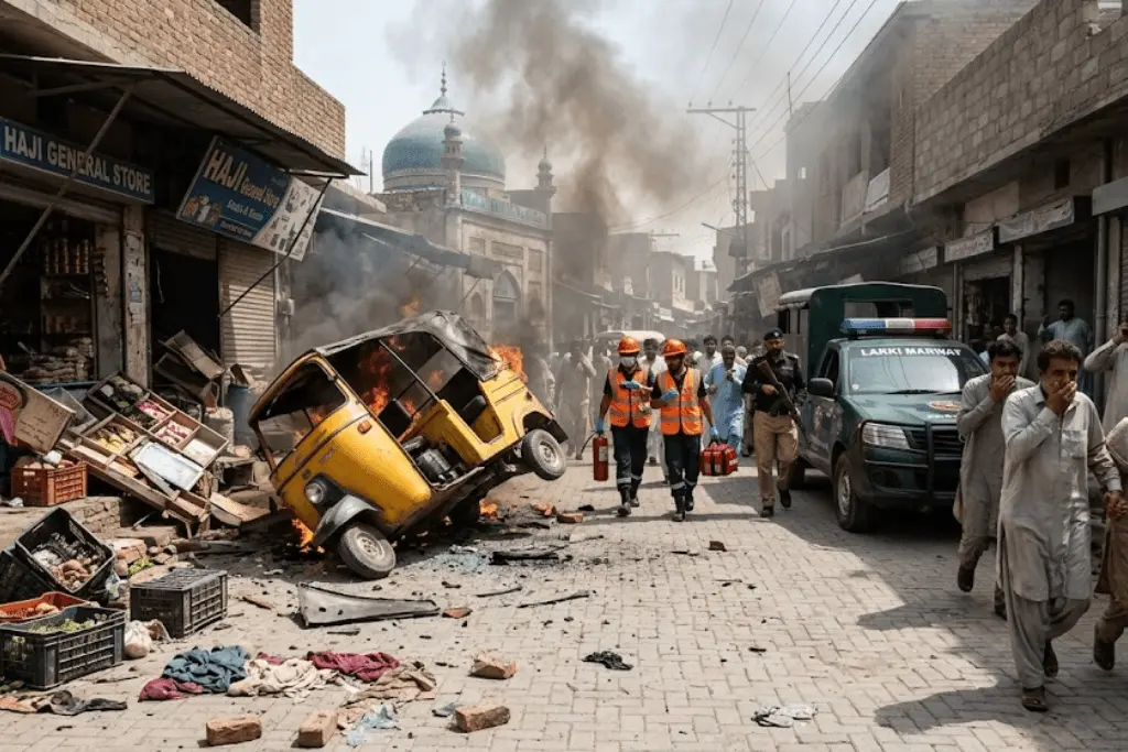 Pakistan bomb blast 2026