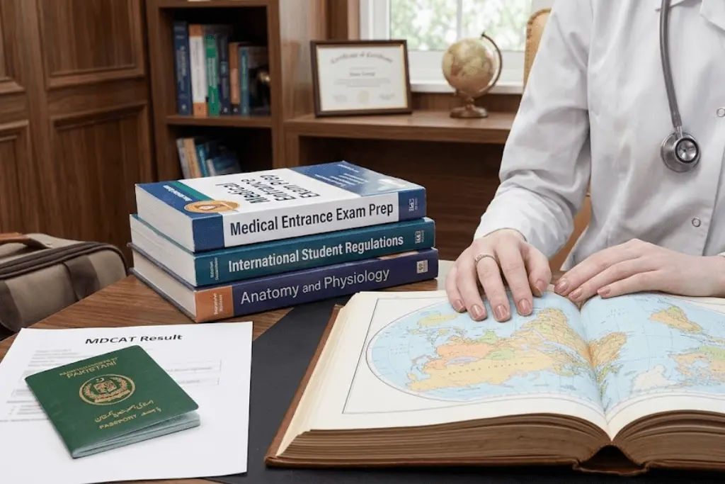 MDCAT mandatory abroad MBBS