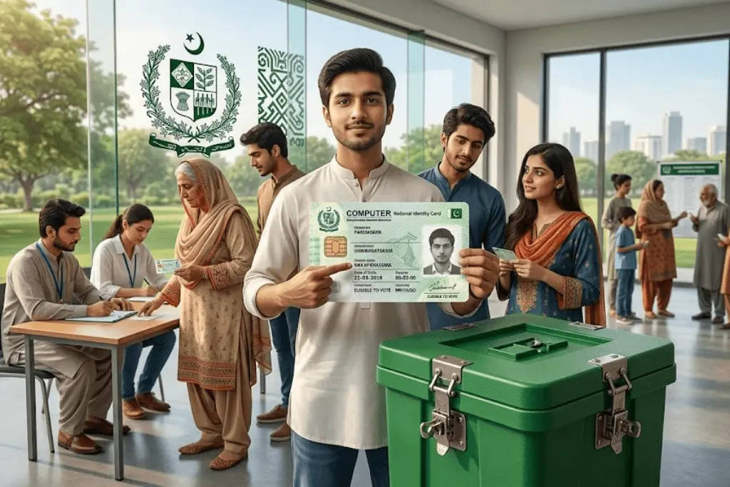 Pakistan voting age 25