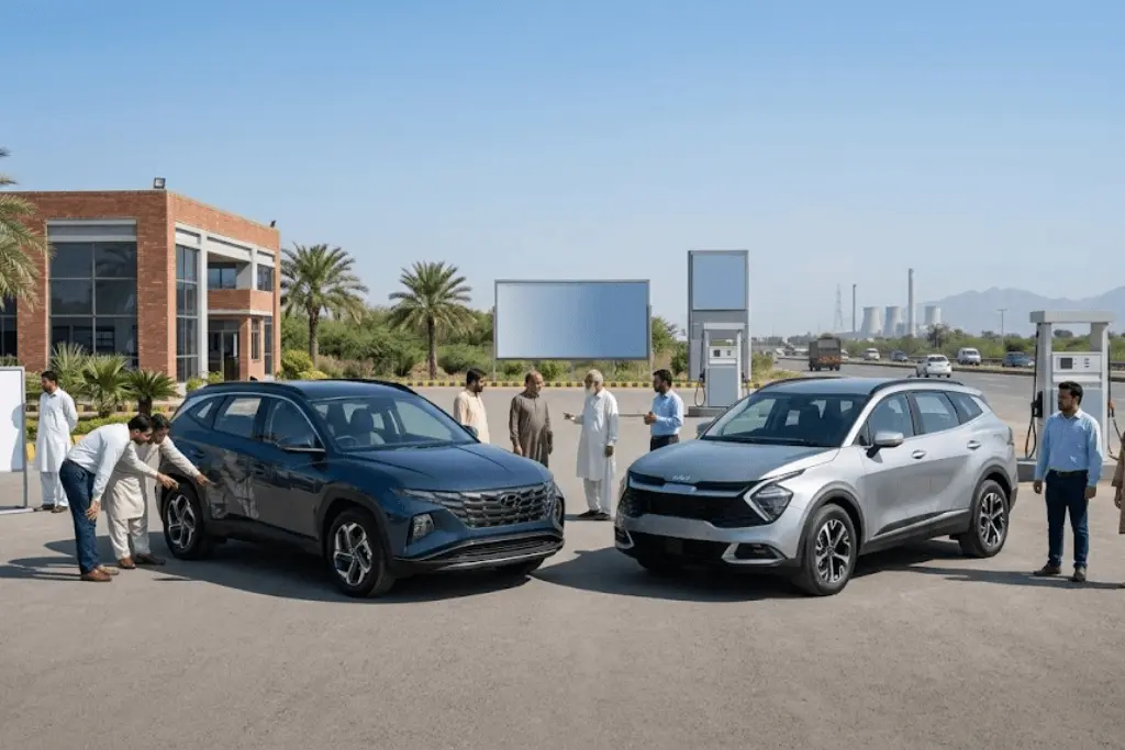 Hyundai Tucson Hybrid vs Kia Sportage 2026: Features, mileage and price differences Pakistani buyers should compare 