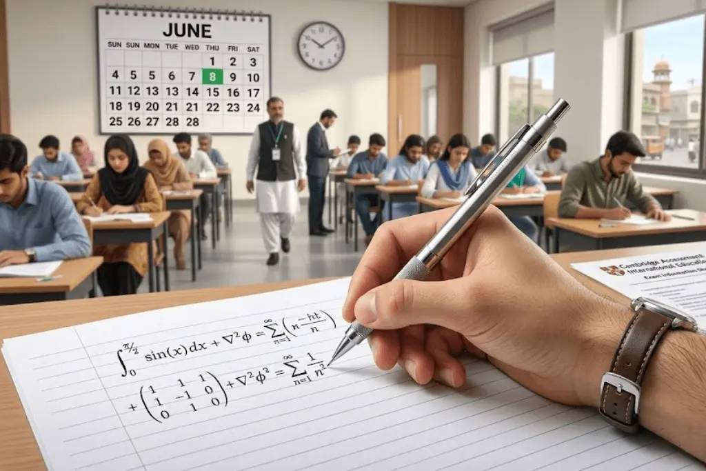 Cambridge A-Level Pakistan 2026