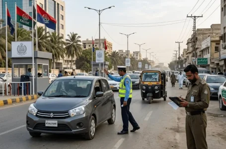 Karachi vehicle blacklist