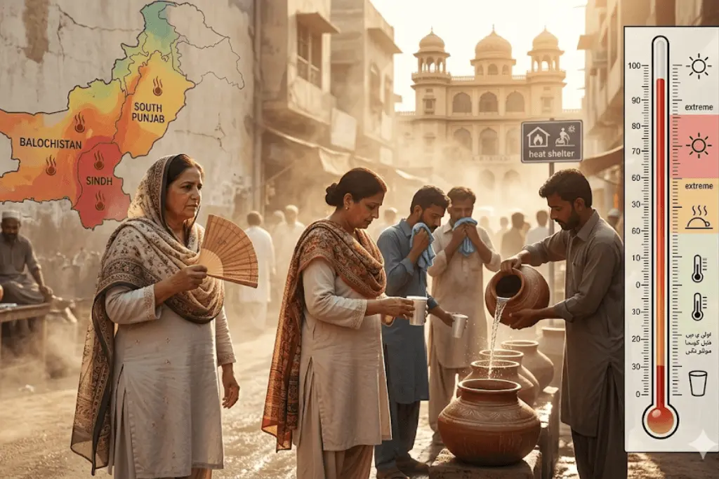 Pakistan heatwave alerts 2026