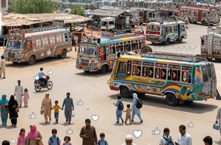 Karachi bus strike