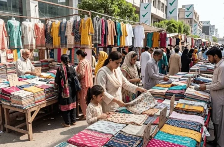Pakistan clothing markets
