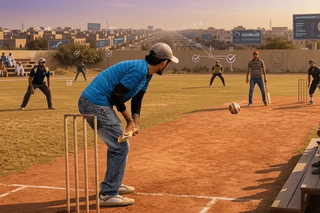 Tape-ball cricketers Pakistan