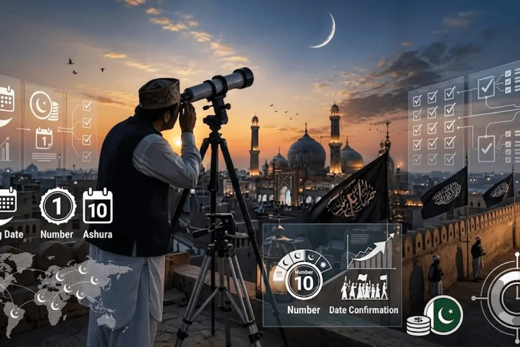 Muharram moon sighting 2026 Pakistan